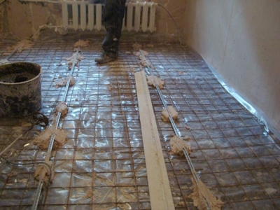 Подготовка основания бетонного пола